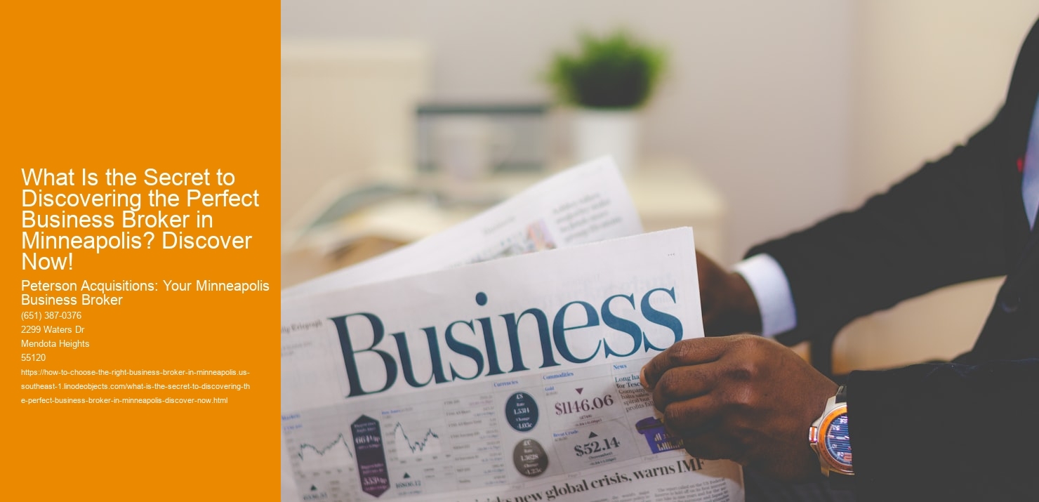 What Is the Secret to Discovering the Perfect Business Broker in Minneapolis? Discover Now!